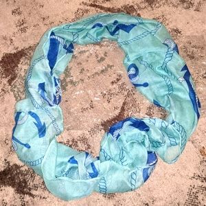 Anchor Infinity Scarf